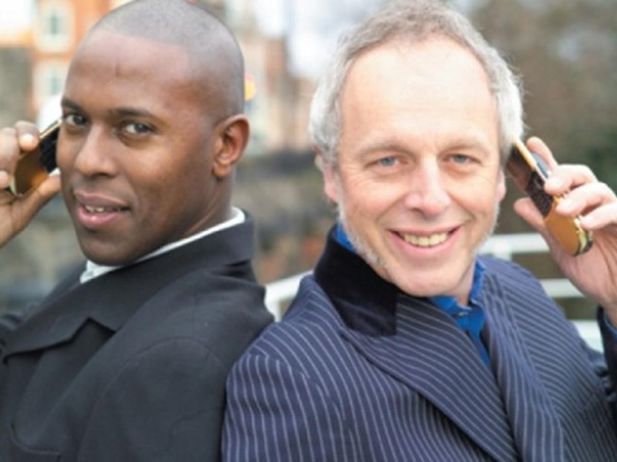 Image of the Nokia 8800 and Emmy awards image and Simon Woodroffe