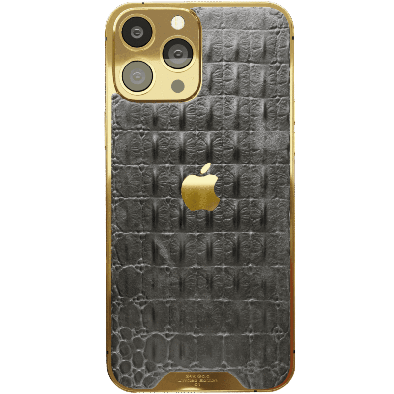Black Croc Leather iPhone 15 Pro Pro Max min.png