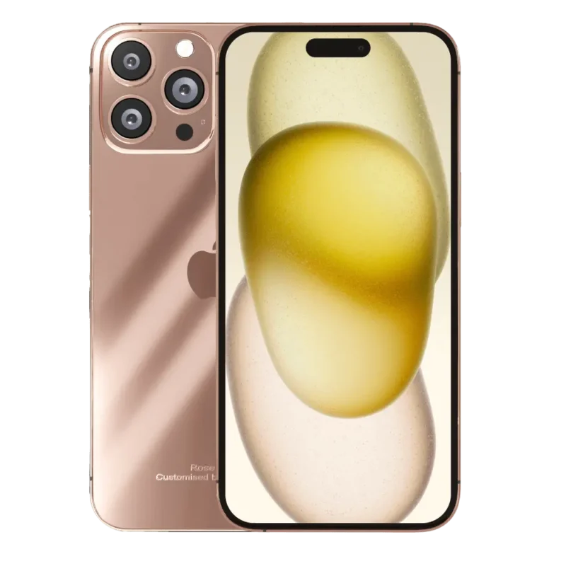 luxury rose gold iphone 15.webp