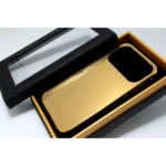 24k Gold iPhone 17 Pro Pro Max Custom Cover.webp
